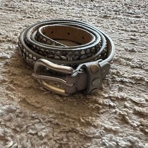 Stylish Silver Studded Belt for Women